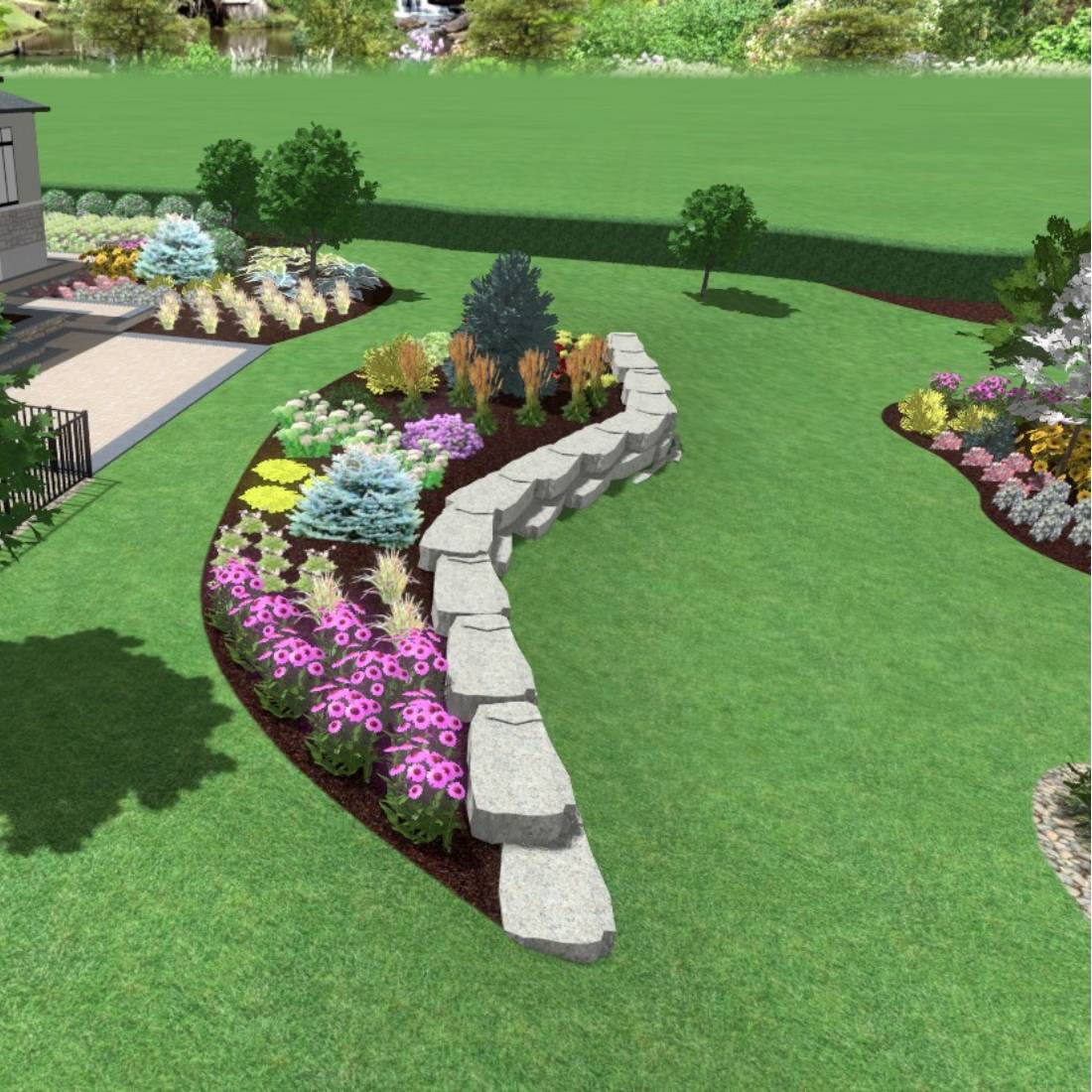 View lawn maintenance project in Perrysburg
